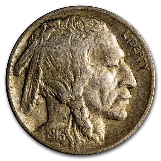 1916 Buffalo Nickel XF 1916 Buffalo Nickel XF